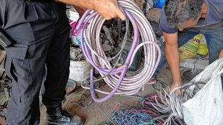 Foto ilustrativa.&nbsp;El robo de cables: un delito en crecimiento en la región