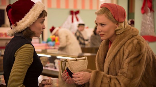 Rooney Mara y Cate Blanchett en Carol