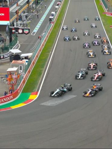 Franco Colapinto hizo una maniobra de campeón en Spa Francorchamps ante su compañero de Alpine y sumó