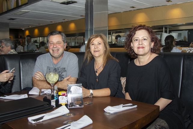 Gustavo Borga, Alejandra Cohen y Halona Geller