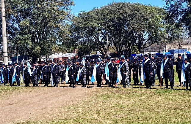 La policía de Santa Fe conmemoró su 155 aniversario