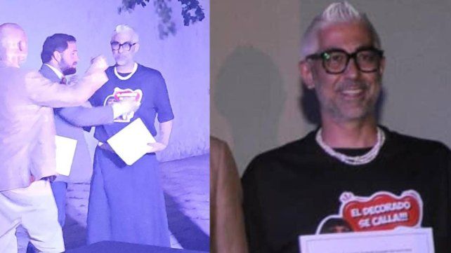 El decorado se calla: la frase de la remera de Fernando Kosiak