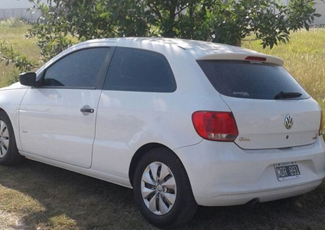 El auto fue encontrado en horas de la mañana de este sábado en barrio La Florida de San Justo