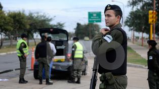 Los gendarmes ya realizan controles en diferentes puntos y accesos de Santa Fe