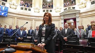 Con protección. Al ser senadora, solo podrá ir presa si el Senado le quita los fueros.