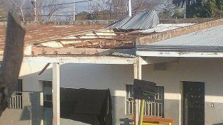 Escuela de Concordia pide donaciones para arreglar aulas tras el temporal