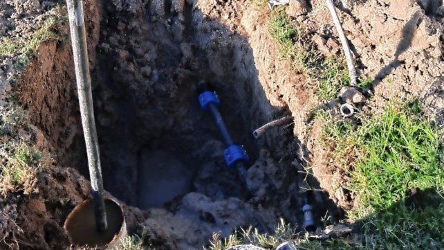 Trabajos de enlaces para optimizar el servicio de agua potable