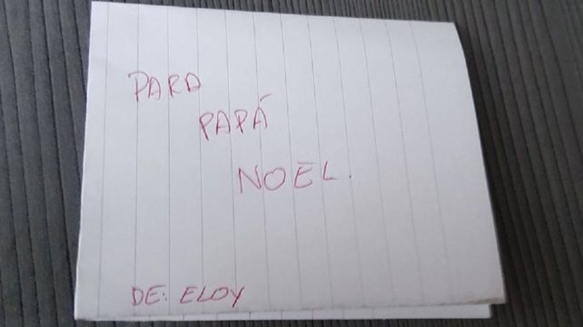 Papa Noel no le trajo lo que pidió y se lo recordó con esta carta