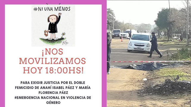 Villaguay se moviliza hoy por Anahí y María Páez