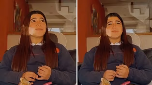Se tomó un colectivo por primera vez y su reacción se volvió viral