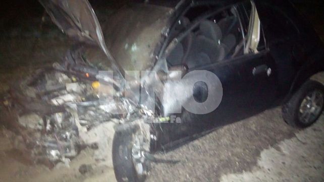 La triple colisión dejó como saldo un muerto y tres heridos&nbsp;