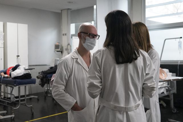 Protección. Los médicos los siguen utilizando&nbsp;