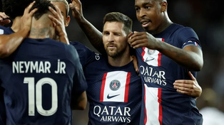 El PSG de Messi aplastó a Montpellier en la Ligue 1