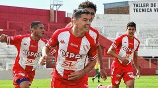 Mateo Del Blanco reconoció que entró un poco nervioso pero todos los compañeros de Unión lo ayudaron en Córdoba.
