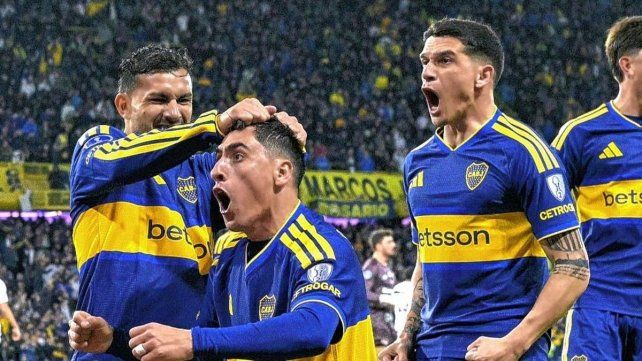 Boca ganó con el tanto de Merentiel.