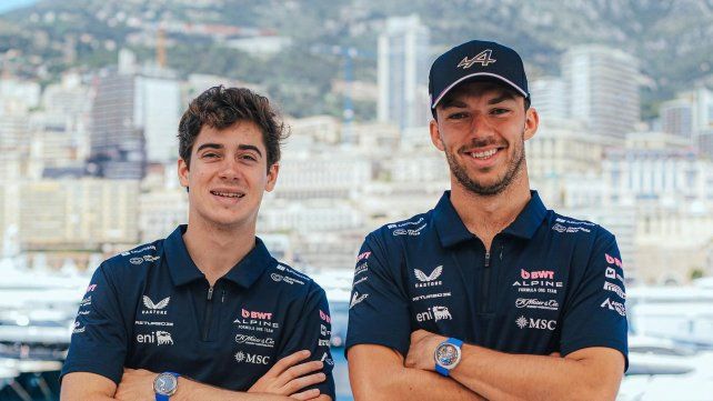 Franco Colapinto encontró en Pierre Gasly un gran rival y buen compañero de equipo.