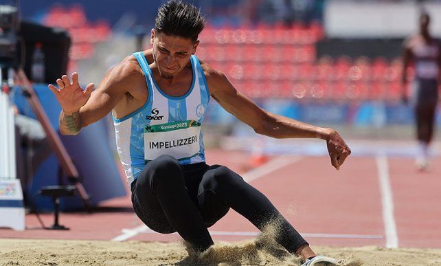 Brian Impellizzeri se quedó con el oro y logró el récord parapanamericano en salto en largo&nbsp;
