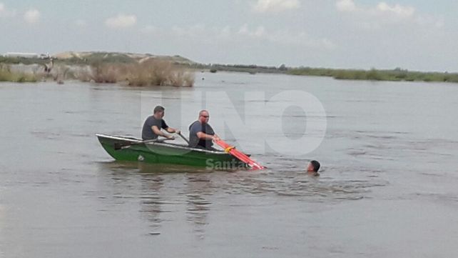 Encontraron el cuerpo de uno de los dos hermanos buscados en las aguas del Salado