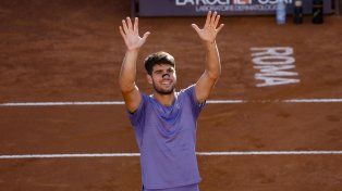 Carlos Alcaraz avanzó a la final del Masters 1000 de Roma