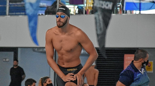 El santafesino Gabriel Morelli logró nuevo récord argentino en los 50 metros pecho.