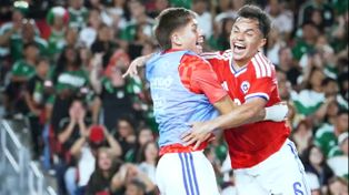 Vicente Pizarro anotó un gol en la victoria de Chile y se reincorporará a los entrenamientos con Central.