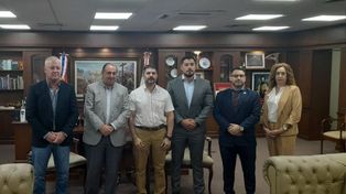 Juan Pablo Poletti, se reunió este lunes con su par de Asunción,&nbsp;Óscar Rodríguez Quiñónez,