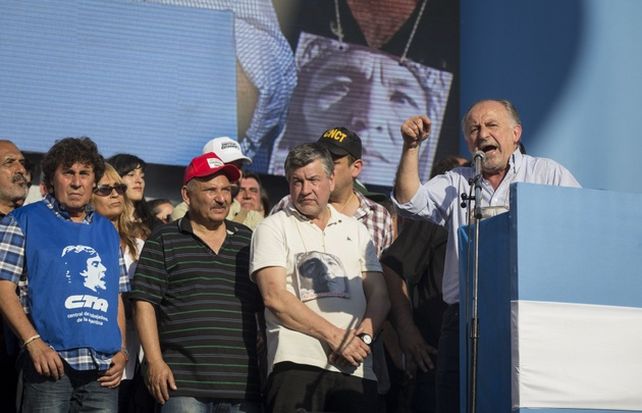 Fue multitudinaria la marcha de CTA contra Macri en Plaza de Mayo