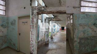 Hospital Mira y López. Estado de abandono y falta de refacciones.