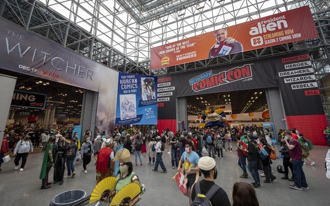 En imágenes: la fantasía del cómic aterriza en Nueva York