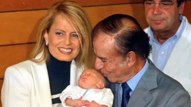Máximo, el hijo de Claudia Bolocco y Carlos Menem