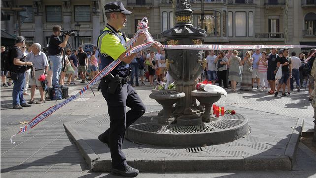 Barcelona, golpeada por el terrorismo en imágenes