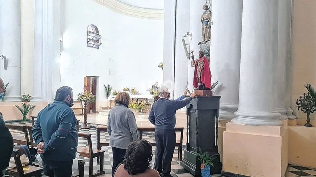 La celebración de San Expedito en la ciudad de Santa Fe