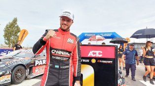 Agustín Canapino largará primero en Neuquén.