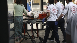 Uno de los heridos que dejó el atentado en Tel Aviv, cometido por un árabe-israelí que resultó abatido.&nbsp;