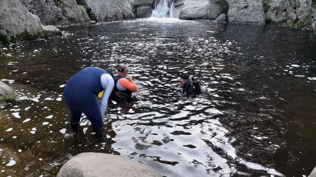 La víctima fue encontrada a siete metros de profundidad en un sector muy concurrido del arroyo Almbach