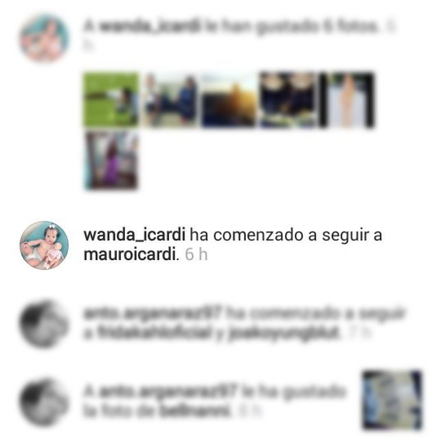 ¿Primera crisis? Wanda Nara y Mauro Icardi se dejaron de seguir en Twitter