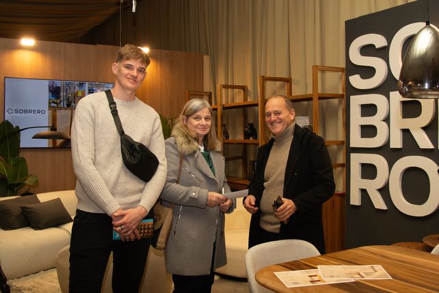 Francisco Micheletti, María Eugenia Losada y César Zitelli