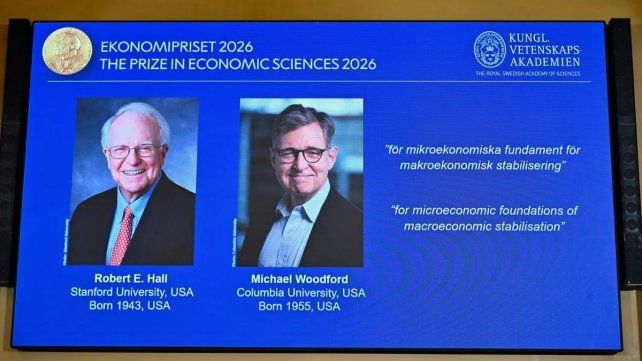 El Premio Nobel de Economía 2026 fue para los estadounidenses Robert Hall y Michael Woodford