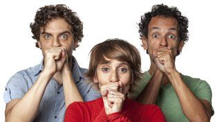 Pim Pau. Lucho Milocco, Eva Harvez y Cassio Carvalho, se presentan en el Teatro Astengo&nbsp;