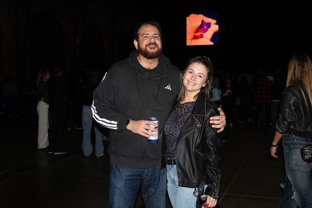 Sergio Gómez  y Carla Fabro