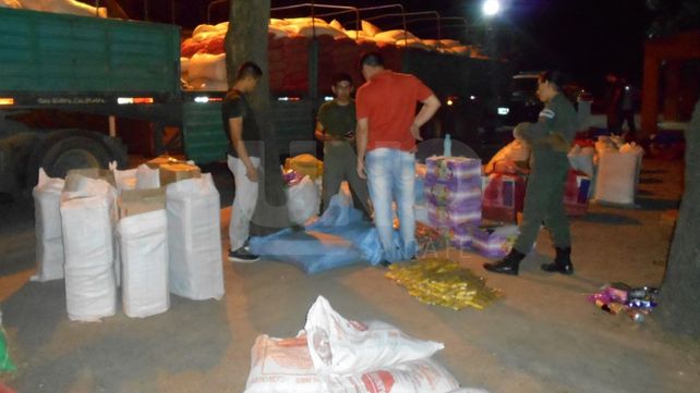 Secuestraron un camión con mercadería de contrabando por 850 mil pesos