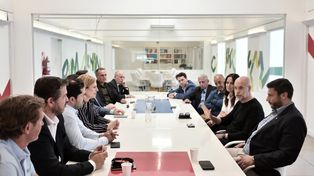 Rodríguez Larreta junto a los referentes provinciales del PRO.