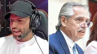 Kun Agüero imitó al presidente Alberto Fernández y su reacción se hizo viral