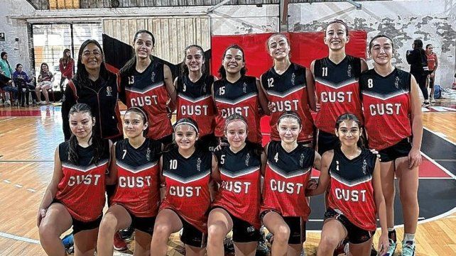 Las U15 de CUST cerraron una interesante primera fase en el Regional de Básquet.