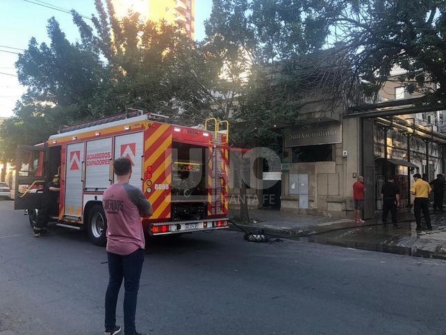 Explosión y evacuados en el Sanatorio San Gerónimo