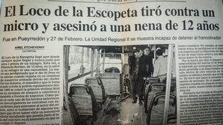 Loco de la Escopeta: a 20 años del único ataque esclarecido en una saga que duró más de una década.