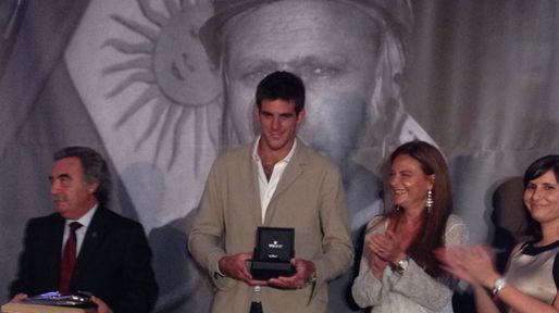 Del Potro, distinguido por la Fundación Fangio