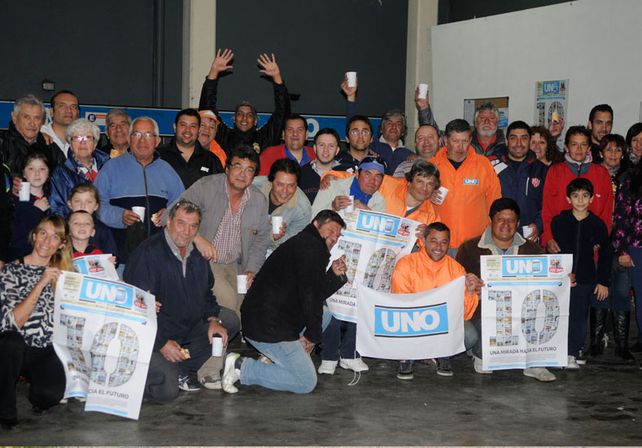La peña. Se conocen por el trabajo diario