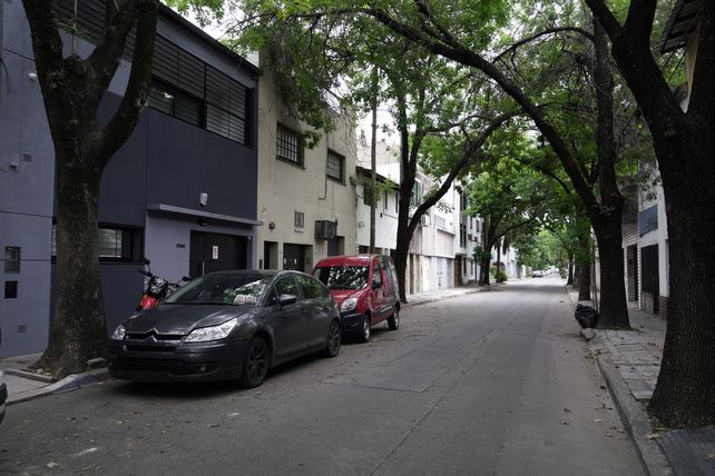 La cuadra de Coffin al 3000 donde ocurrió el primer homicidio de la saga.
