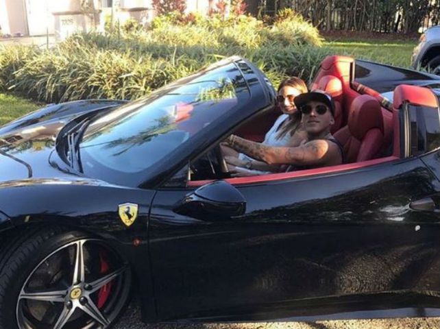 Las fotos de Silvina Luna y el Polaco que se dieron todos los gustos en Miami